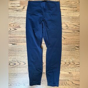 Lululemon Navy Wunder Under Luxtreme Leggings